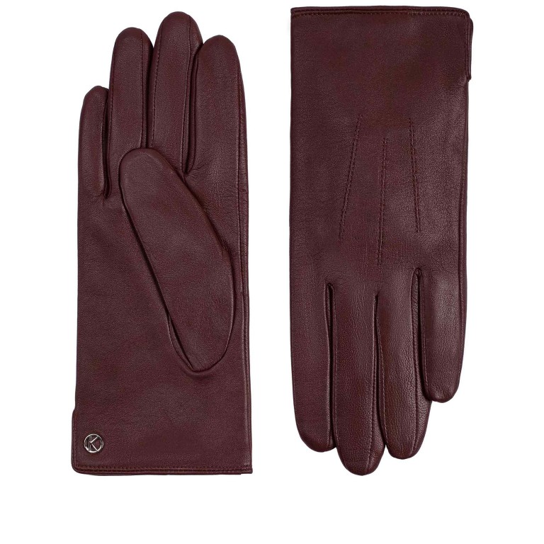 Handschuhe Carla für Damen Größe 7 Tokay, Farbe: rot/weinrot, Marke: Kessler, EAN: 4250042502895, Bild 1 von 6