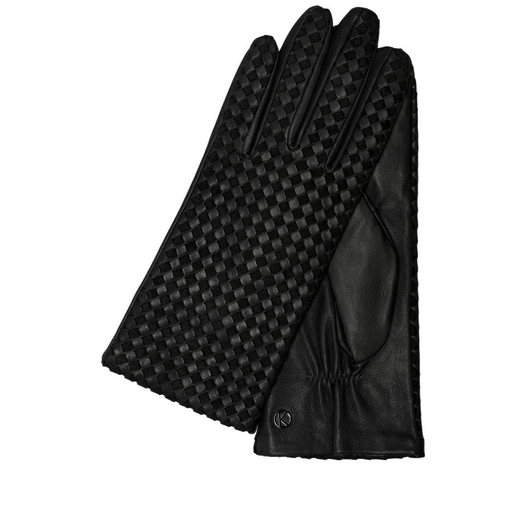 Handschuhe Mila für Damen Größe 7 Black, Farbe: schwarz, Marke: Kessler, EAN: 4250042557529, Bild 2 von 4