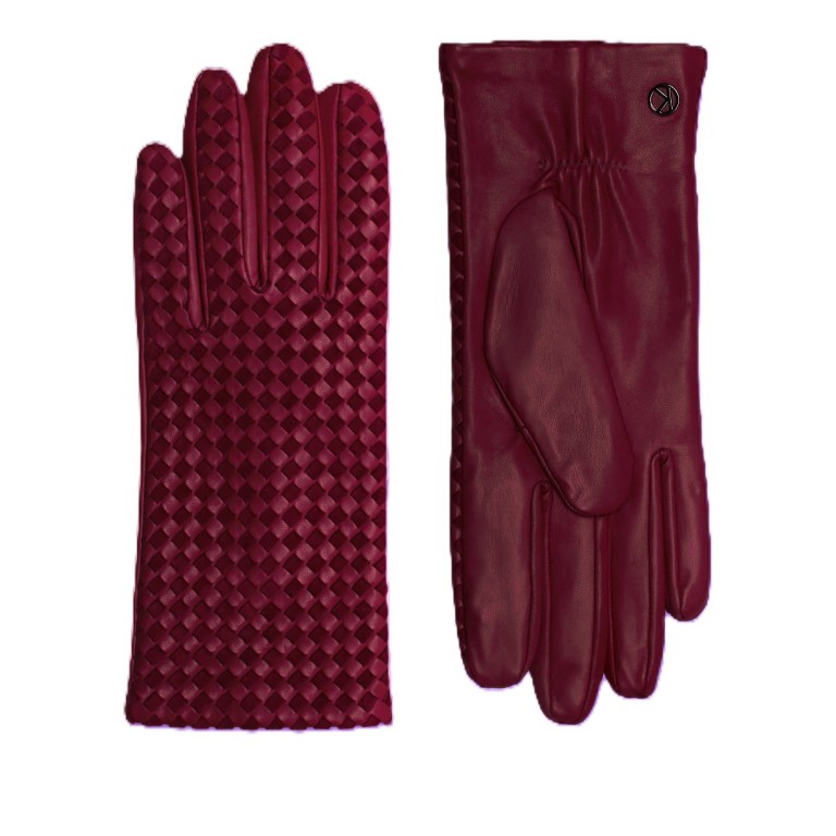 Handschuhe Mila für Damen Größe 7,5 Bordeaux, Farbe: rot/weinrot, Marke: Kessler, EAN: 4250042557888, Bild 1 von 4