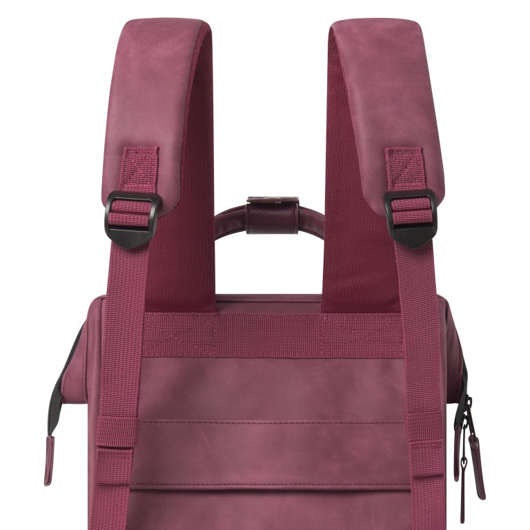 Rucksack Adventurer Small Delhi Weinrot, Farbe: rot/weinrot, Marke: Cabaia, EAN: 3701328346388, Abmessungen in cm: 23x32x13, Bild 9 von 10