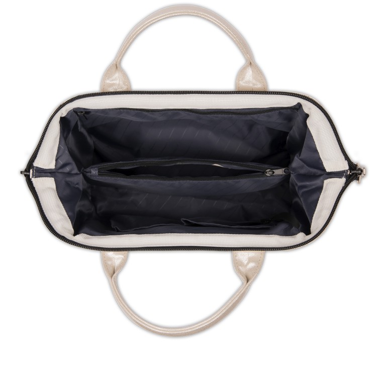 Umhängetasche Crossbody S Honolulu Gold, Farbe: metallic, Marke: Cabaia, EAN: 3667022022174, Abmessungen in cm: 18x14x7.5, Bild 3 von 5