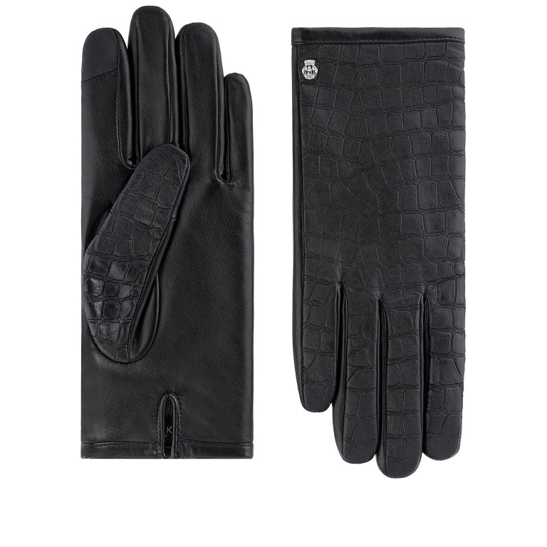 Handschuhe Rovereto für Damen mit Touchfunktion Größe 7 Black, Farbe: schwarz, Marke: Roeckl, EAN: 4053071317788, Bild 1 von 1