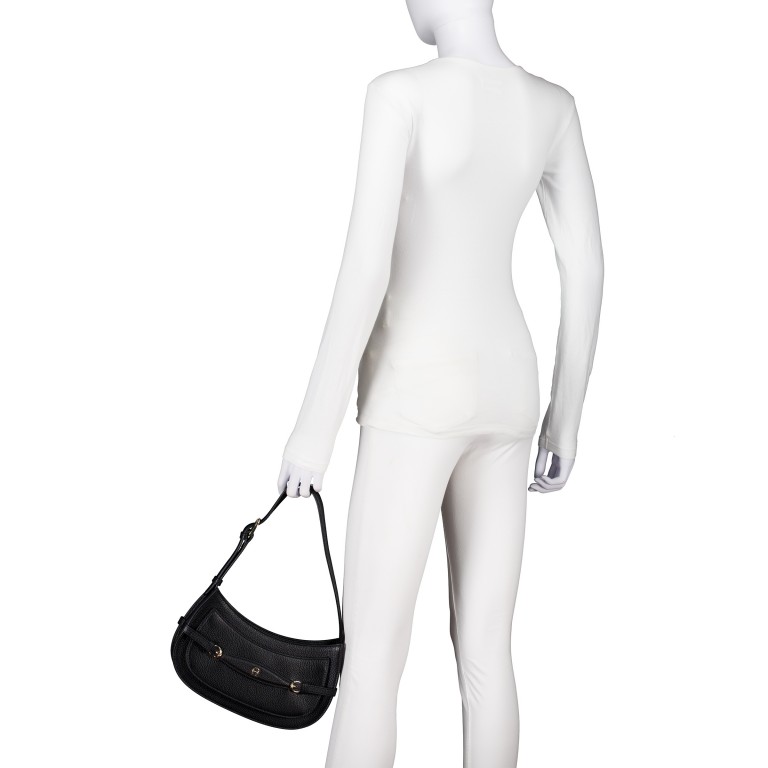 Tasche Cavallo XS Black, Farbe: schwarz, Marke: AIGNER, EAN: 4055539649899, Abmessungen in cm: 26x16x5, Bild 4 von 6