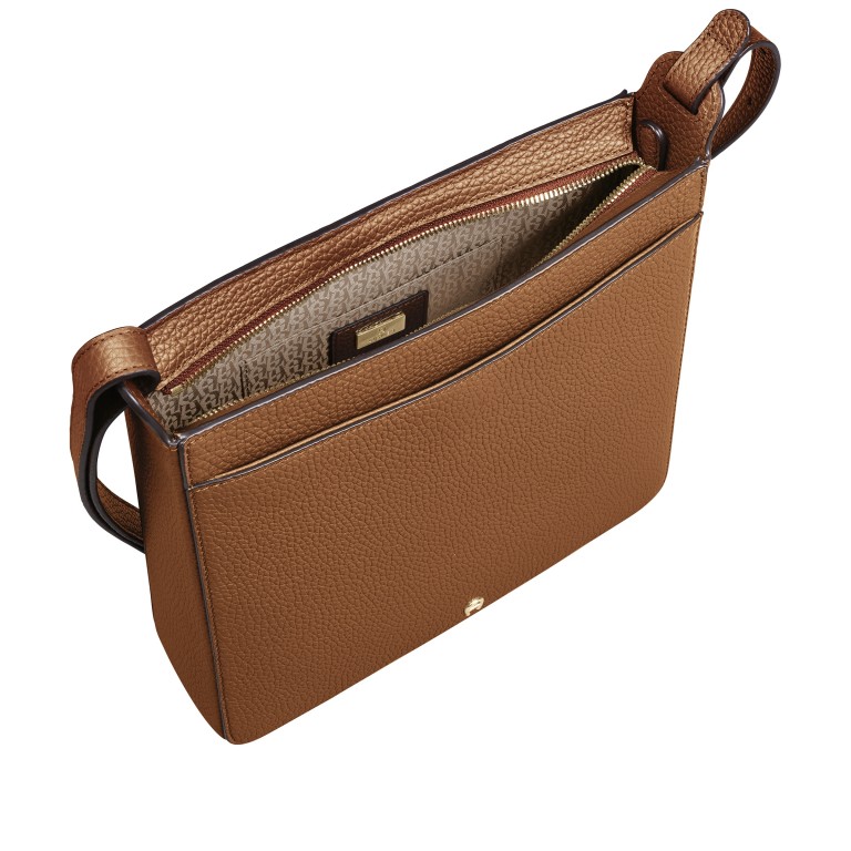 Beuteltasche Pura M Cognac Brown, Farbe: cognac, Marke: AIGNER, EAN: 4055539650314, Abmessungen in cm: 26x27x8, Bild 6 von 6