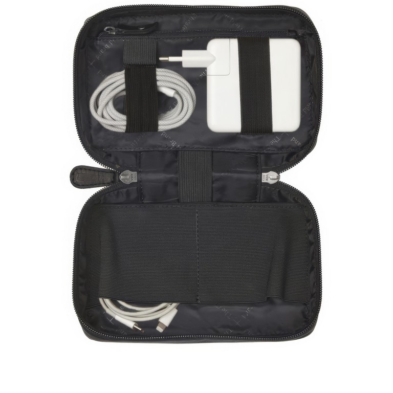 Utensilientasche Ardan Black, Farbe: schwarz, Marke: The Chesterfield Brand, EAN: 8719241124582, Abmessungen in cm: 17x10x5.5, Bild 4 von 6