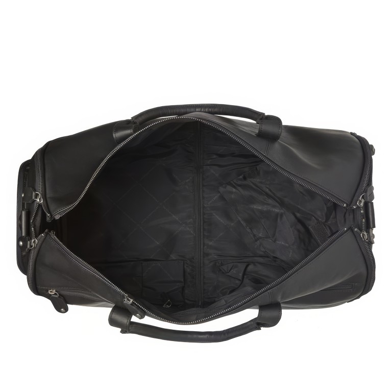 Reisetasche / Kleidersack Finlay Black, Farbe: schwarz, Marke: The Chesterfield Brand, EAN: 8719241126227, Abmessungen in cm: 55x26x27, Bild 5 von 8