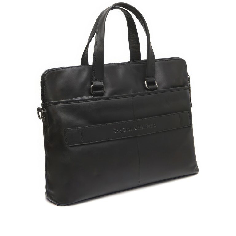 Aktentasche Elvas mit Laptopfach 15 Zoll Black, Farbe: schwarz, Marke: The Chesterfield Brand, EAN: 8719241125121, Abmessungen in cm: 40x31x8, Bild 1 von 8