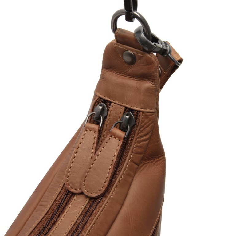 Beuteltasche Mirave Cognac, Farbe: cognac, Marke: The Chesterfield Brand, EAN: 8719241123714, Abmessungen in cm: 25x19x7, Bild 8 von 9