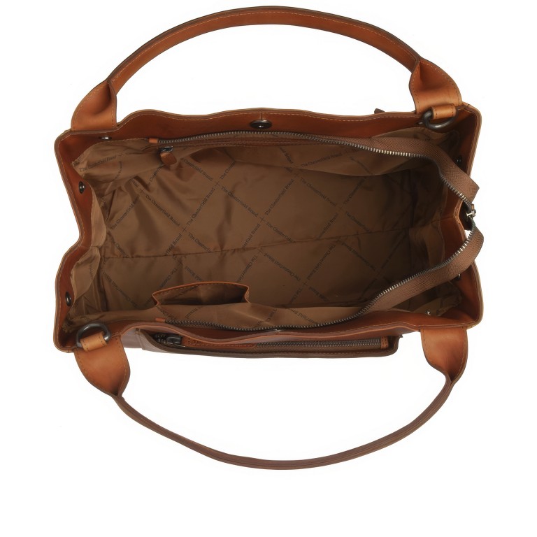 Handtasche Fioline variabel in der Form Cognac, Farbe: cognac, Marke: The Chesterfield Brand, EAN: 8719241125893, Abmessungen in cm: 35x30x15, Bild 7 von 9