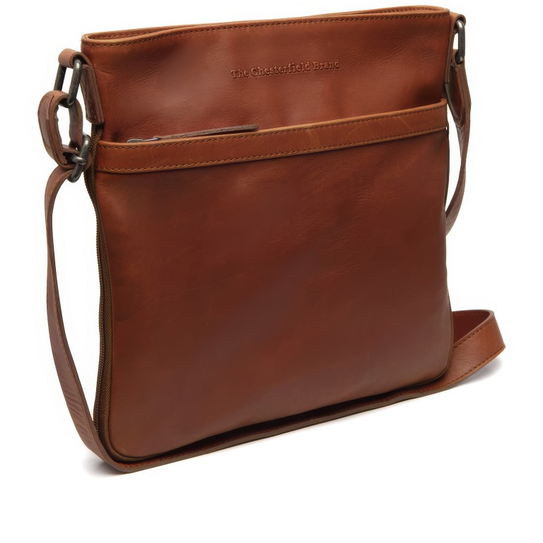 Umhängetasche Mirea Cognac, Farbe: cognac, Marke: The Chesterfield Brand, EAN: 8719241124940, Abmessungen in cm: 26x27x2, Bild 1 von 8