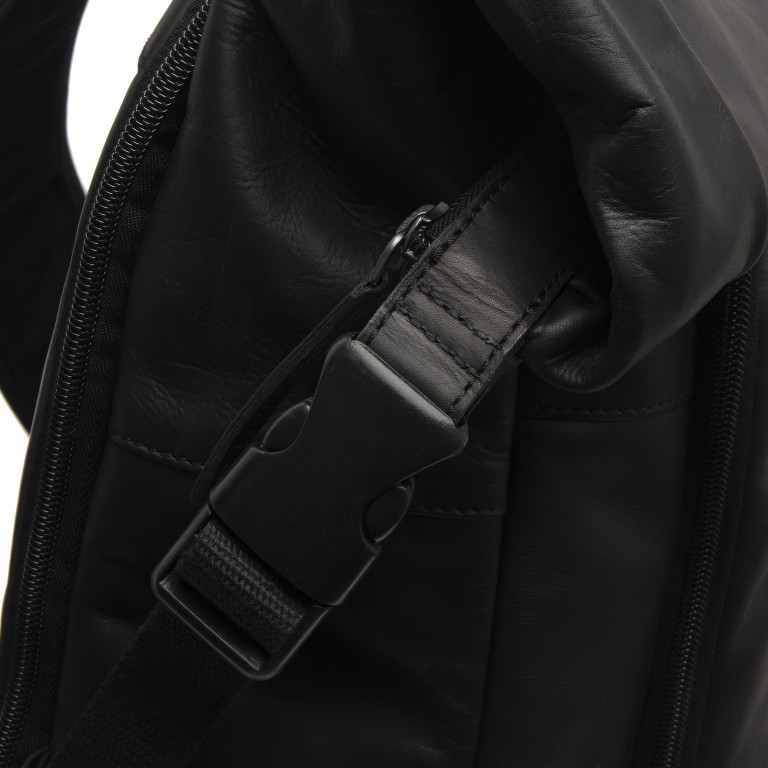 Rucksack Remo mit Laptopfach 16 Zoll Black, Farbe: schwarz, Marke: The Chesterfield Brand, EAN: 8719241124797, Abmessungen in cm: 36x47x14, Bild 7 von 8