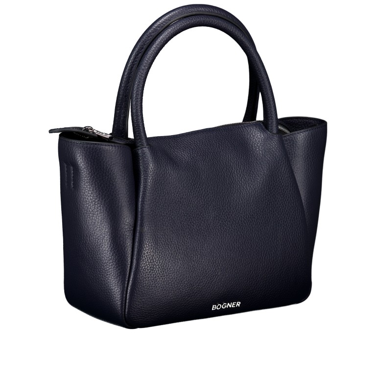 Handtasche Wallis Raja MHZ Dark Navy, Farbe: blau/petrol, Marke: Bogner, EAN: 4048835275305, Abmessungen in cm: 26x22.5x10.7, Bild 2 von 8
