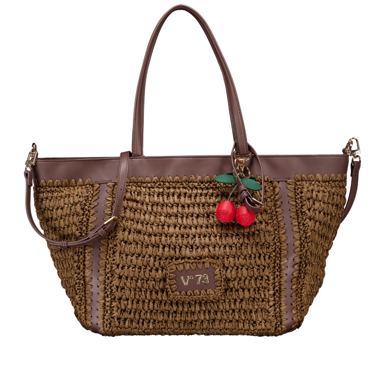 Shopper Alisya Moro, Farbe: braun, Marke: V°73, EAN: 8051941024664, Abmessungen in cm: 35x30x17.5, Bild 1 von 7