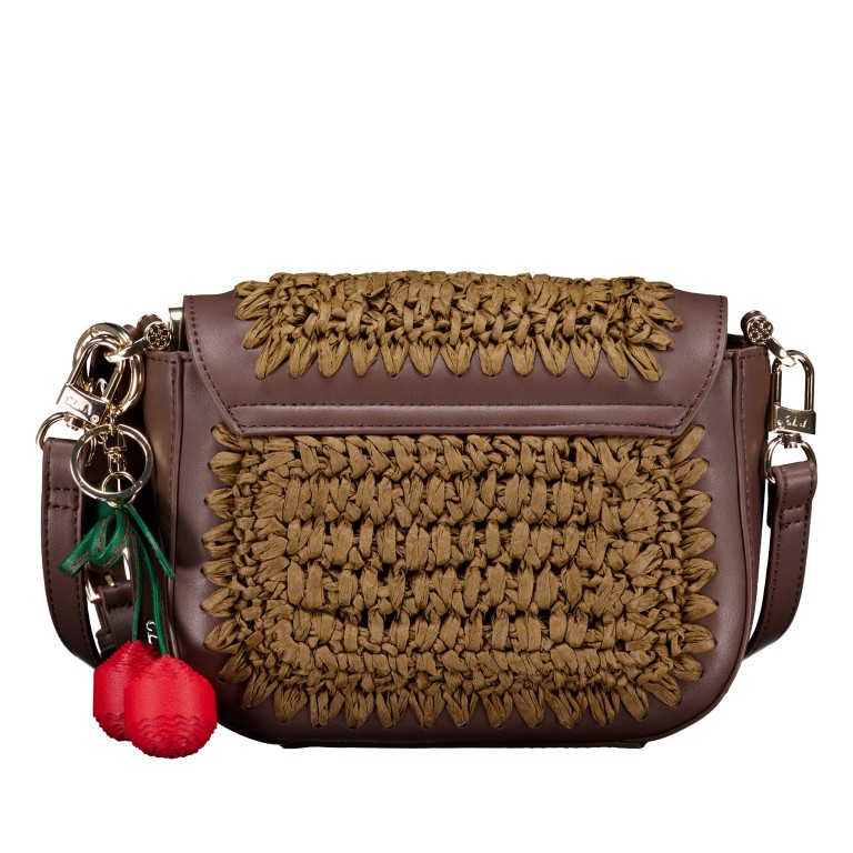 Umhängetasche Alisya Moro, Farbe: braun, Marke: V°73, EAN: 8051941024756, Abmessungen in cm: 20.5x17x7, Bild 3 von 6