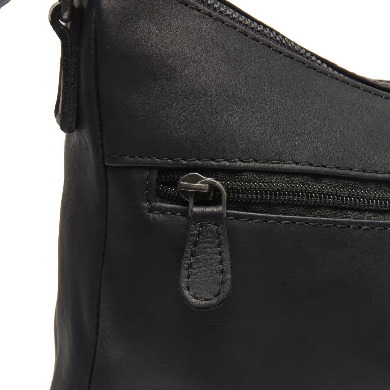 Beuteltasche Tivra Black, Farbe: schwarz, Marke: The Chesterfield Brand, EAN: 8719241126166, Abmessungen in cm: 28x23x7, Bild 8 von 9