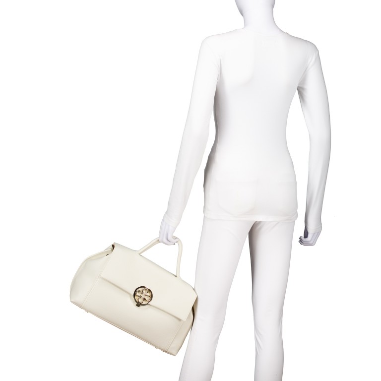 Handtasche Federica Off White, Farbe: beige, Marke: V°73, EAN: 8054942982636, Abmessungen in cm: 38x22.5x11, Bild 4 von 7