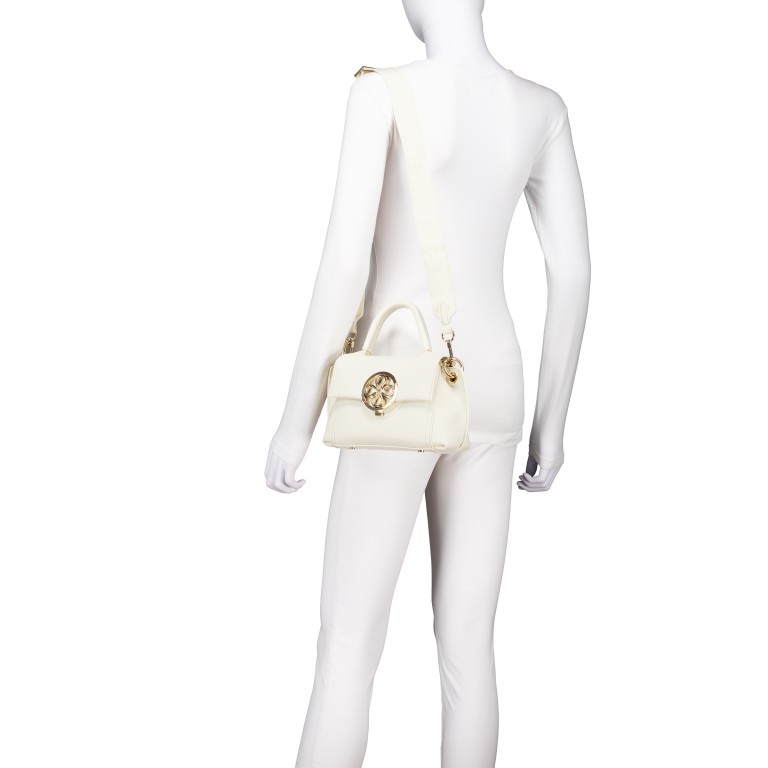 Handtasche Federica Off White, Farbe: beige, Marke: V°73, EAN: 8054942982667, Abmessungen in cm: 22x15x10, Bild 5 von 7