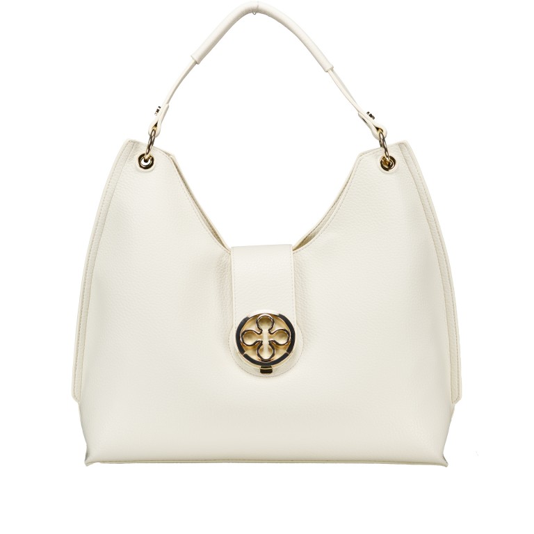 Beuteltasche Federica Off White, Farbe: beige, Marke: V°73, EAN: 8054942982698, Abmessungen in cm: 38x34.5x12.5, Bild 1 von 5