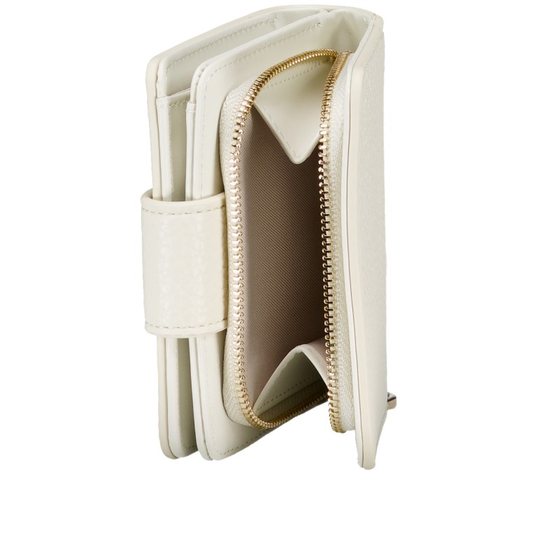 Geldbörse Federica Off White, Farbe: beige, Marke: V°73, EAN: 8054942982810, Abmessungen in cm: 9.5x11x3, Bild 5 von 5