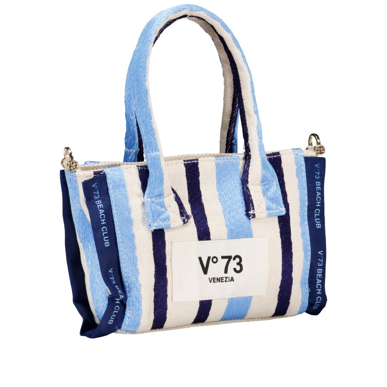 Handtasche Ilene Azzur Multic, Farbe: blau/petrol, Marke: V°73, EAN: 8051941025616, Abmessungen in cm: 18x14x4.5, Bild 2 von 7