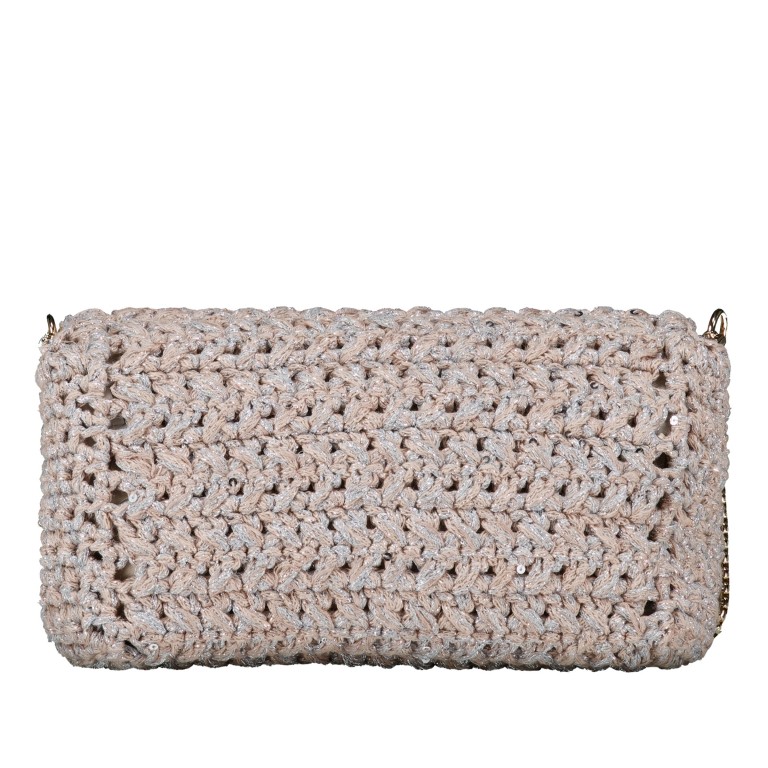 Umhängetasche / Clutch Greta Argento, Farbe: metallic, Marke: V°73, EAN: 8051941026651, Abmessungen in cm: 22x14x4.5, Bild 3 von 6