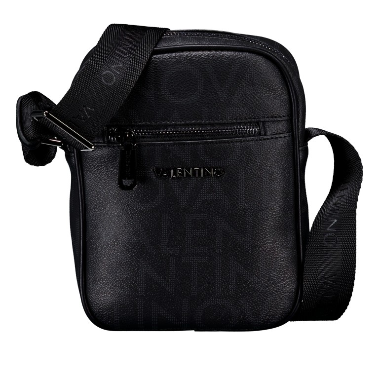 Umhängetasche King Relove Recycle Nero, Farbe: schwarz, Marke: Valentino Bags, EAN: 8051941125842, Abmessungen in cm: 16.5x21.5x8, Bild 1 von 6