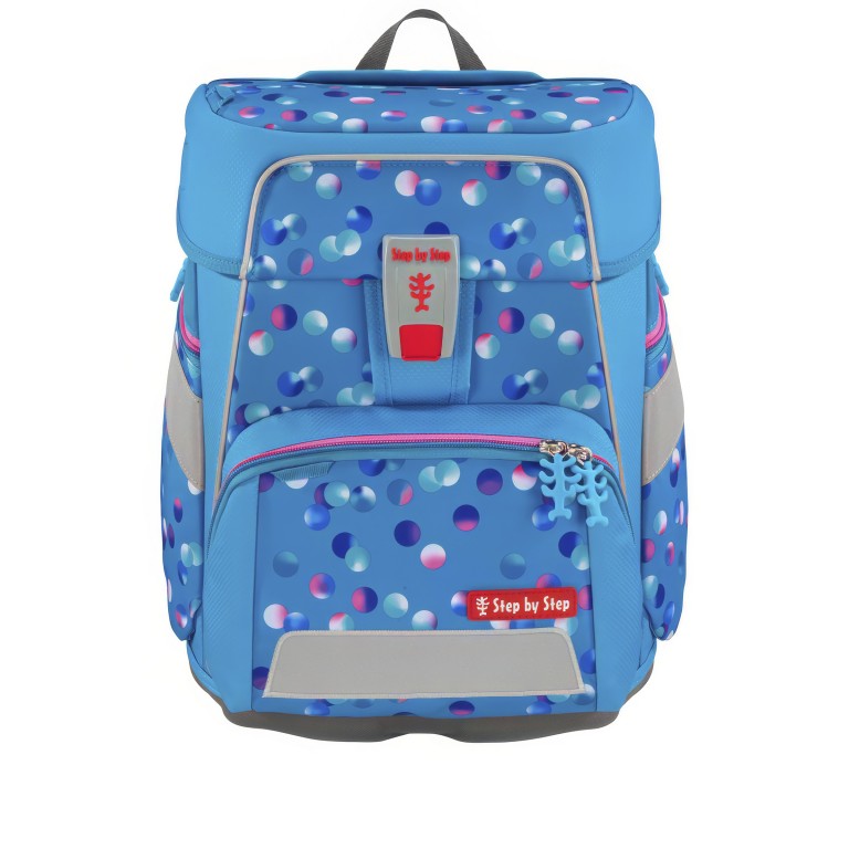 Schulranzen Space Set 5-teilig Dolphin Finja, Farbe: blau/petrol, Marke: Step by Step, EAN: 4047443538956, Abmessungen in cm: 28x37x20, Bild 4 von 14