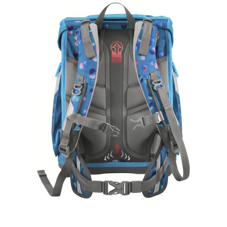 Schulranzen Space Set 5-teilig Dolphin Finja, Farbe: blau/petrol, Marke: Step by Step, EAN: 4047443538956, Abmessungen in cm: 28x37x20, Bild 6 von 14
