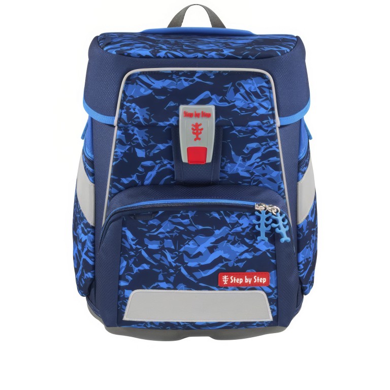Schulranzen Space Set 5-teilig Manta Rio, Farbe: blau/petrol, Marke: Step by Step, EAN: 4047443538918, Abmessungen in cm: 28x37x20, Bild 4 von 14
