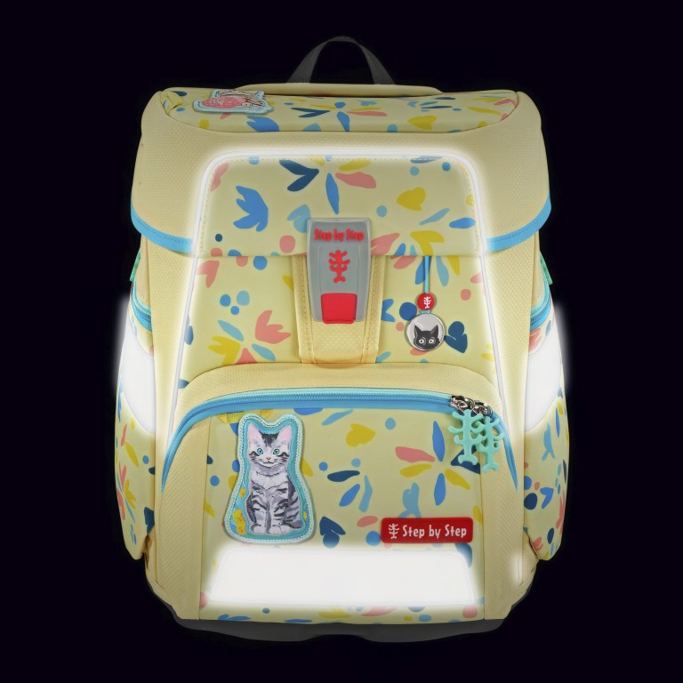 Schulranzen Space Set 5-teilig Cat Lilly, Farbe: gelb, Marke: Step by Step, EAN: 4047443538970, Abmessungen in cm: 28x37x20, Bild 14 von 14