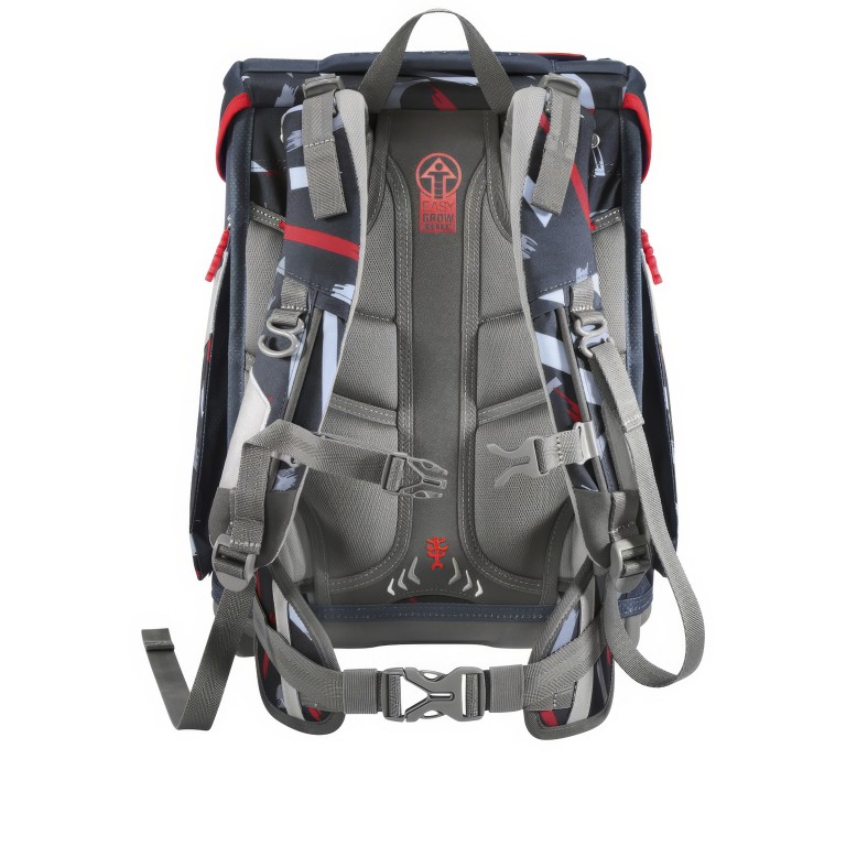 Schulranzen Space Set 5-teilig Sports Car Mick, Farbe: anthrazit, Marke: Step by Step, EAN: 4047443538925, Abmessungen in cm: 28x37x20, Bild 6 von 14