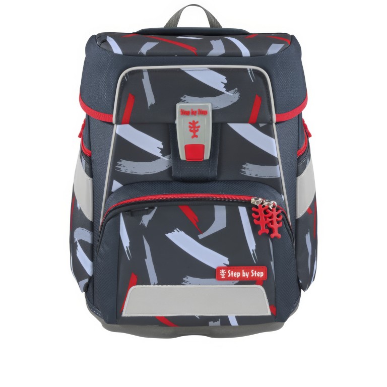 Schulranzen Space Set 5-teilig Sports Car Mick, Farbe: anthrazit, Marke: Step by Step, EAN: 4047443538925, Abmessungen in cm: 28x37x20, Bild 4 von 14