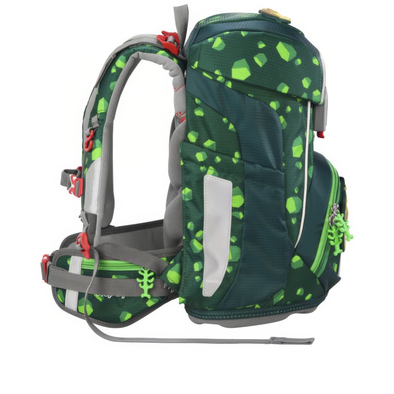 Schulranzen Fit Set 5-teilig Dino Targo, Farbe: grün/oliv, Marke: Step by Step, EAN: 4047443543899, Abmessungen in cm: 28x37.5x20, Bild 5 von 16