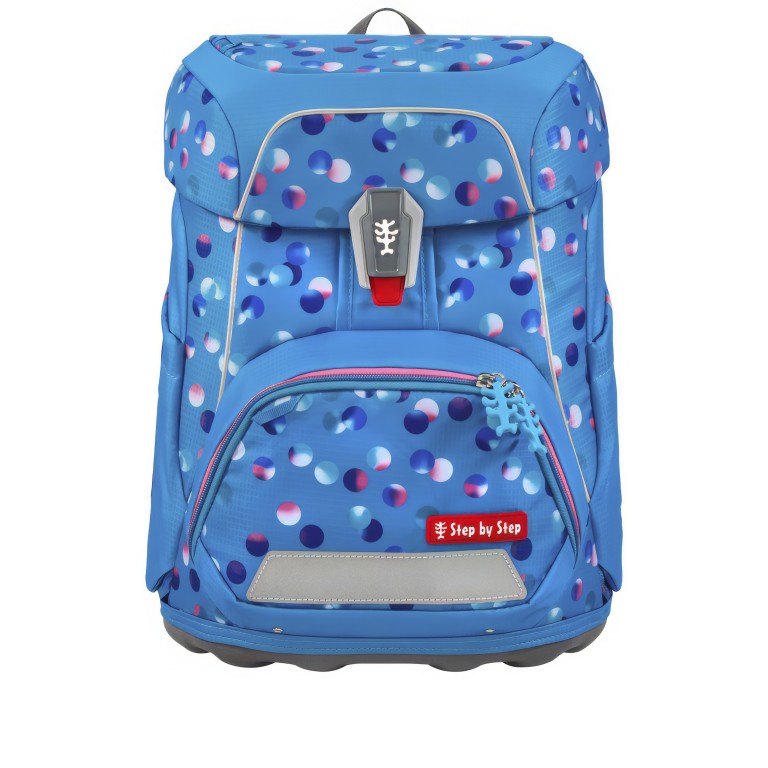 Schulranzen Fit Set 5-teilig Dolphin Finja, Farbe: blau/petrol, Marke: Step by Step, EAN: 4047443543929, Abmessungen in cm: 28x37.5x20, Bild 4 von 16