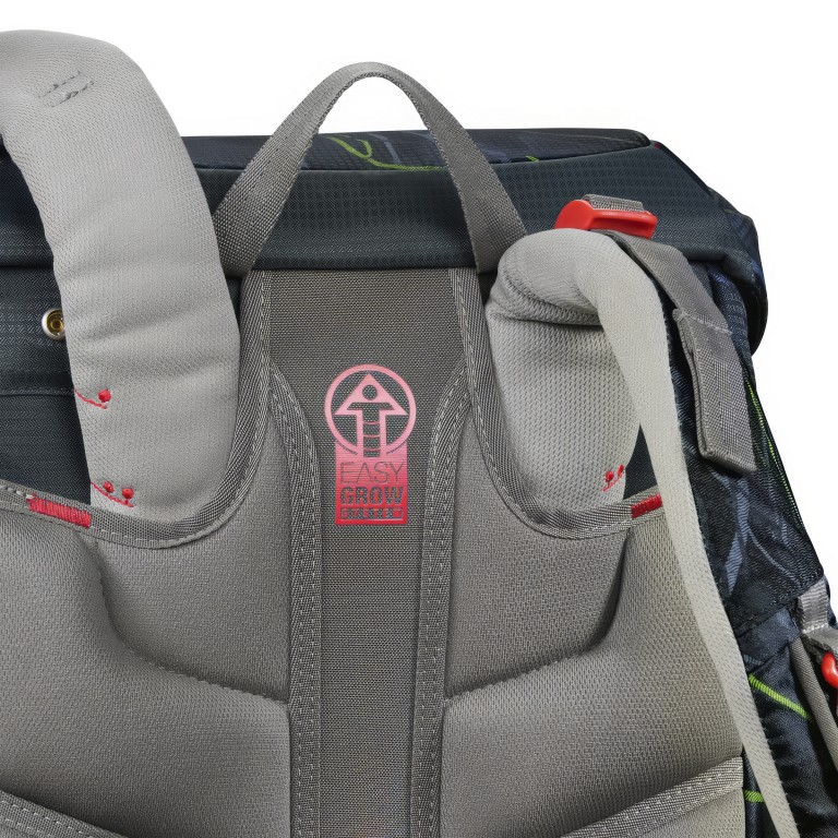 Schulranzen Fit Set 5-teilig Danger Cat Chiko, Farbe: grau, Marke: Step by Step, EAN: 4047443543905, Abmessungen in cm: 28x37.5x20, Bild 14 von 16