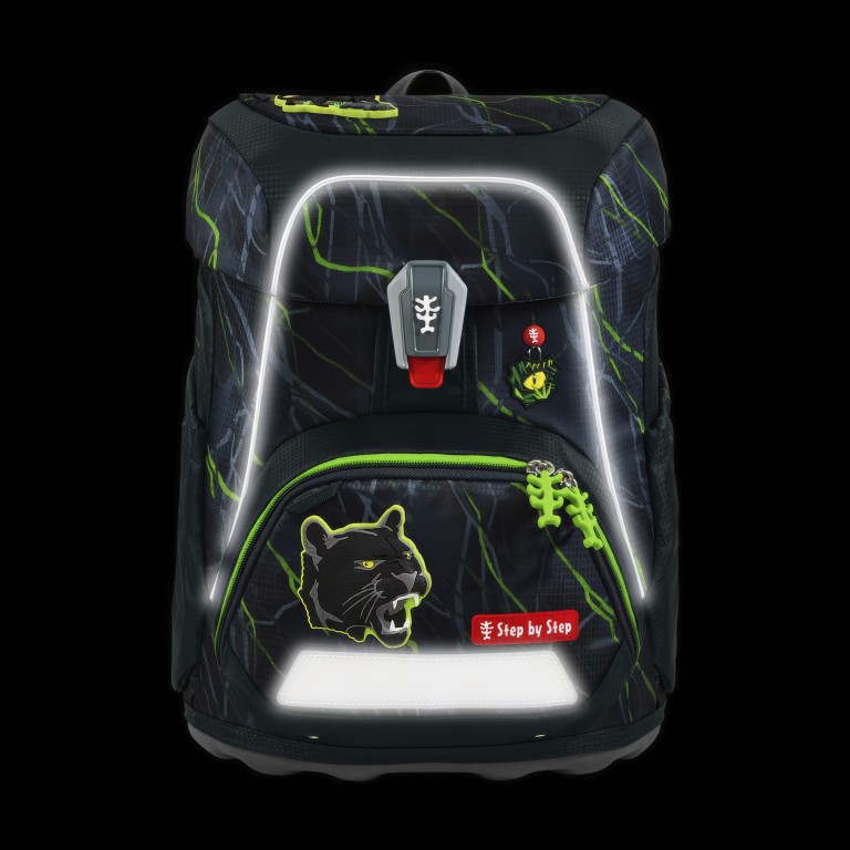 Schulranzen Fit Set 5-teilig Danger Cat Chiko, Farbe: grau, Marke: Step by Step, EAN: 4047443543905, Abmessungen in cm: 28x37.5x20, Bild 16 von 16