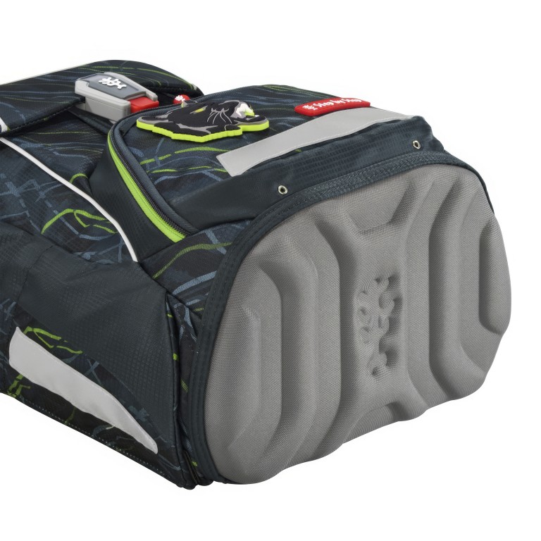 Schulranzen Fit Set 5-teilig Danger Cat Chiko, Farbe: grau, Marke: Step by Step, EAN: 4047443543905, Abmessungen in cm: 28x37.5x20, Bild 15 von 16