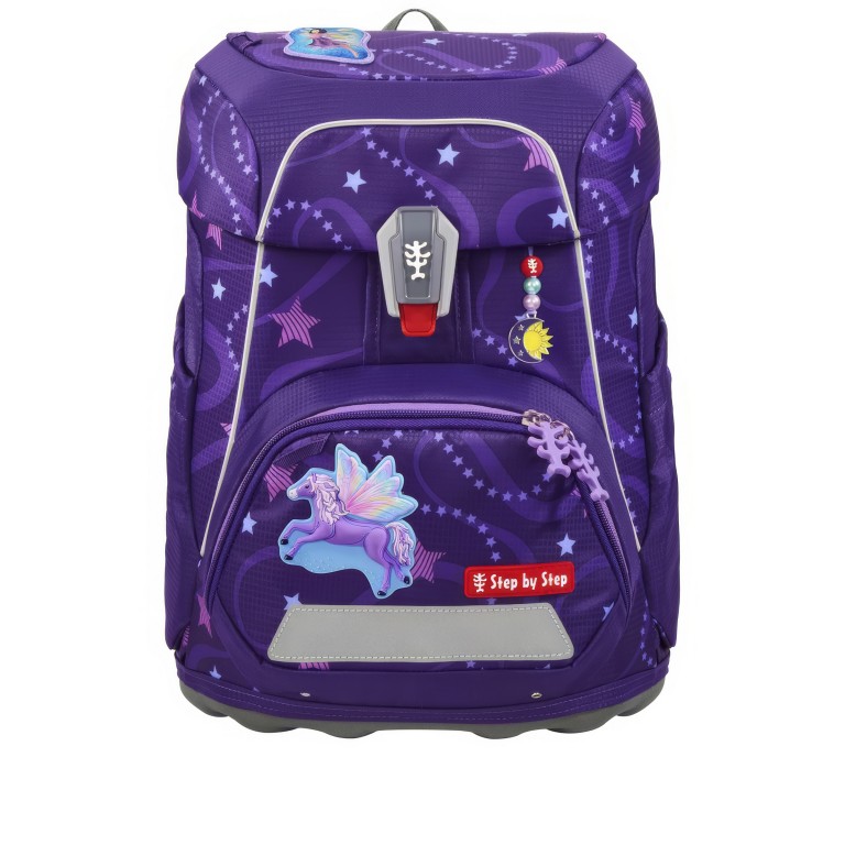 Schulranzen Fit Set 5-teilig Pegasus Emily, Farbe: flieder/lila, Marke: Step by Step, EAN: 4047443543950, Abmessungen in cm: 28x37.5x20, Bild 2 von 16
