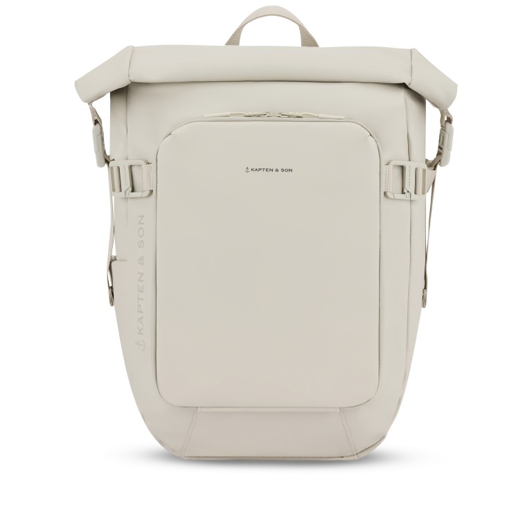 Rucksack Lisbon Small Sandstone, Farbe: beige, Marke: Kapten & Son, EAN: 4251145258511, Abmessungen in cm: 30x40x17, Bild 1 von 7