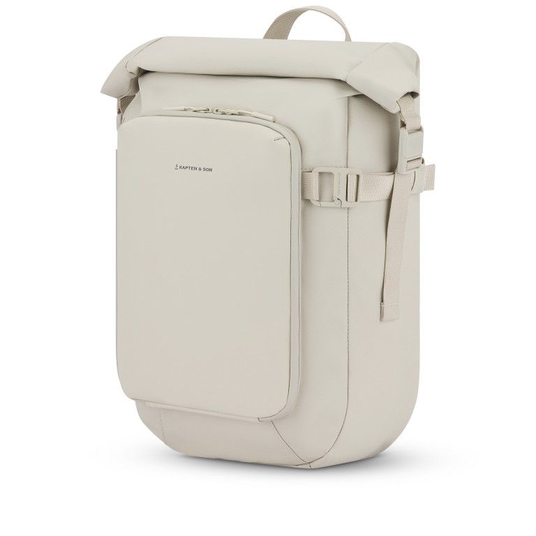 Rucksack Lisbon Small Sandstone, Farbe: beige, Marke: Kapten & Son, EAN: 4251145258511, Abmessungen in cm: 30x40x17, Bild 2 von 7