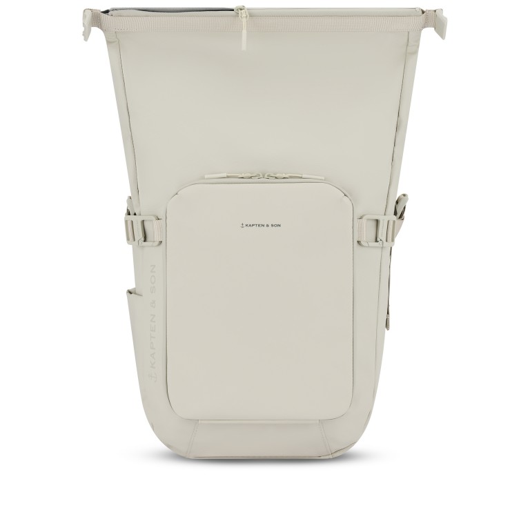 Rucksack Lisbon Small Sandstone, Farbe: beige, Marke: Kapten & Son, EAN: 4251145258511, Abmessungen in cm: 30x40x17, Bild 5 von 7