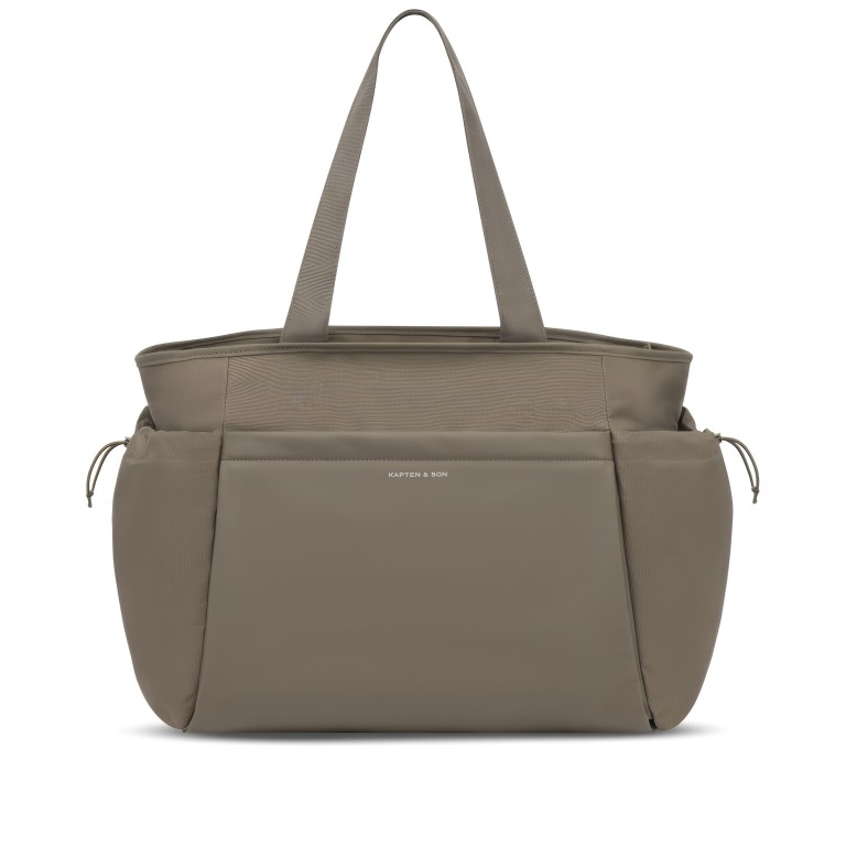 Shopper Hellvi Large mit Laptopfach Walnut, Farbe: braun, Marke: Kapten & Son, EAN: 4251145261238, Abmessungen in cm: 55x36x13, Bild 1 von 11