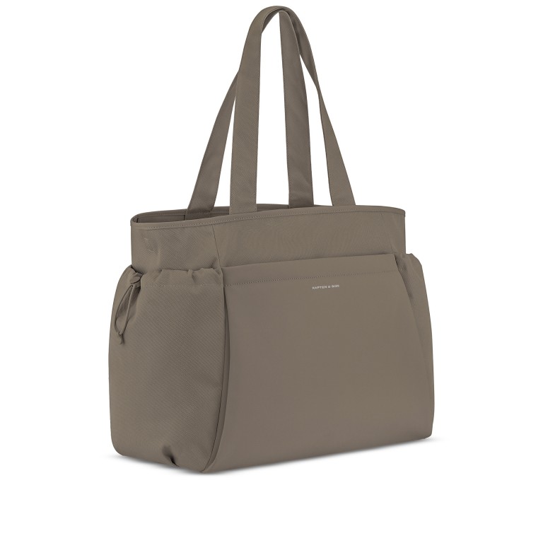 Shopper Hellvi Large mit Laptopfach Walnut, Farbe: braun, Marke: Kapten & Son, EAN: 4251145261238, Abmessungen in cm: 55x36x13, Bild 2 von 11