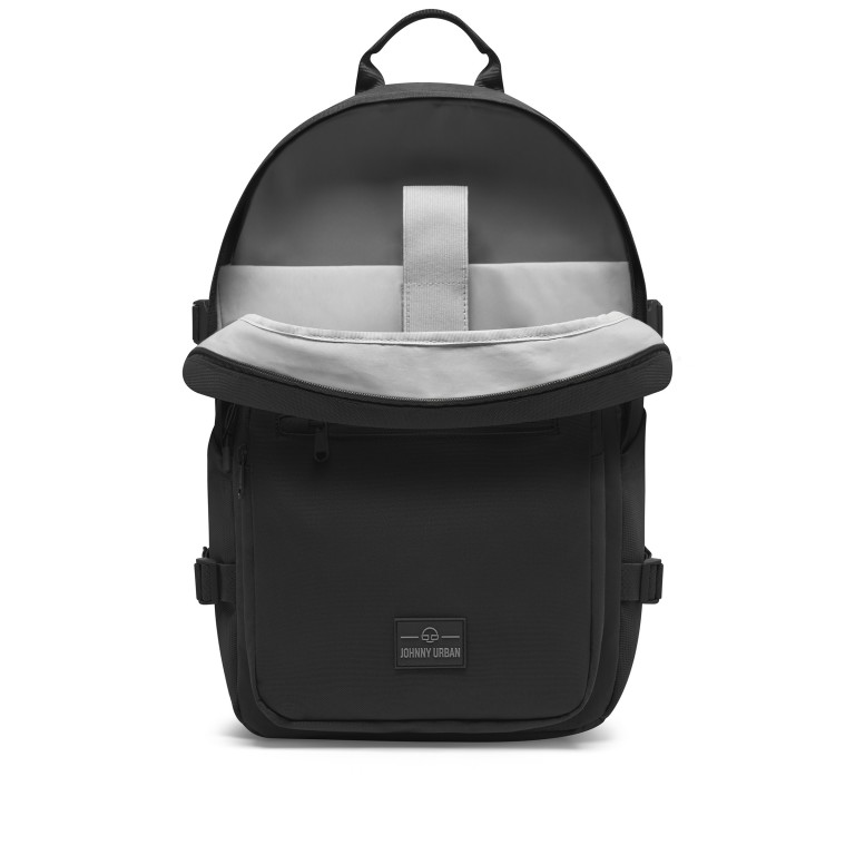 Rucksack Eco Series Lian Black, Farbe: schwarz, Marke: Johnny Urban, EAN: 4260759427824, Abmessungen in cm: 29x45x17, Bild 9 von 10