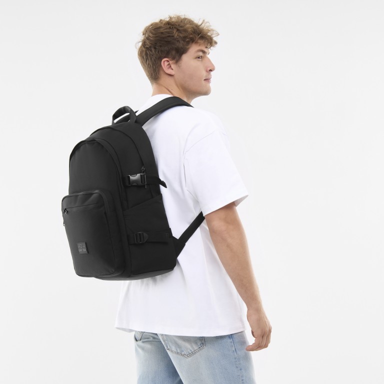 Rucksack Eco Series Lian Black, Farbe: schwarz, Marke: Johnny Urban, EAN: 4260759427824, Abmessungen in cm: 29x45x17, Bild 6 von 10
