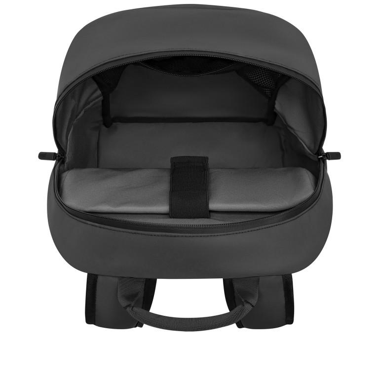 Rucksack Luminite Pack mit Laptopfach 16 Zoll Black, Farbe: schwarz, Marke: OAK25, EAN: 4070402000195, Abmessungen in cm: 30x43x14, Bild 6 von 8
