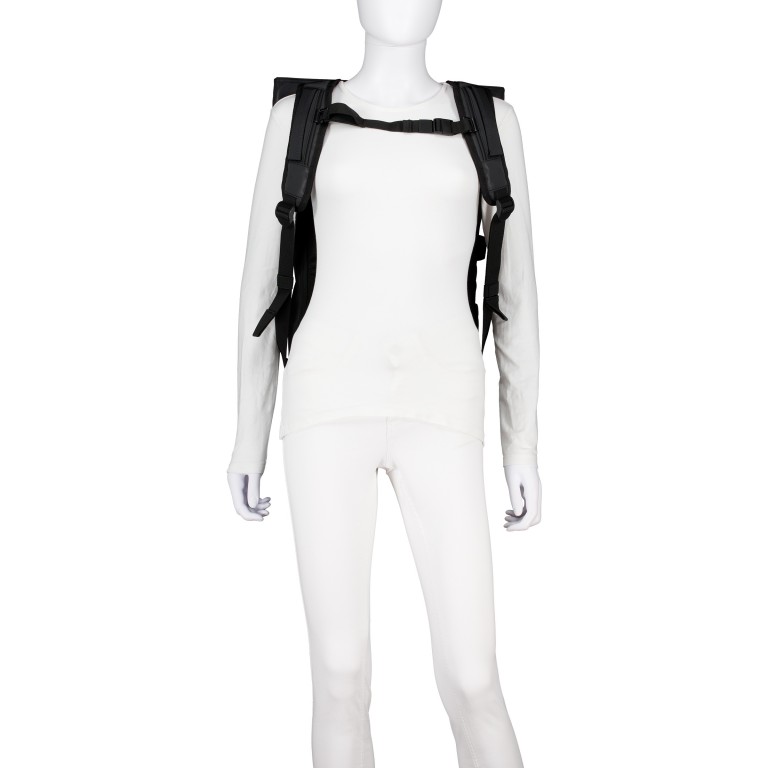 Rucksack Luminite Rolltop Lite mit Laptopfach 16 Zoll Black, Farbe: schwarz, Marke: OAK25, EAN: 4070402000201, Abmessungen in cm: 24.5x44x12.5, Bild 7 von 13