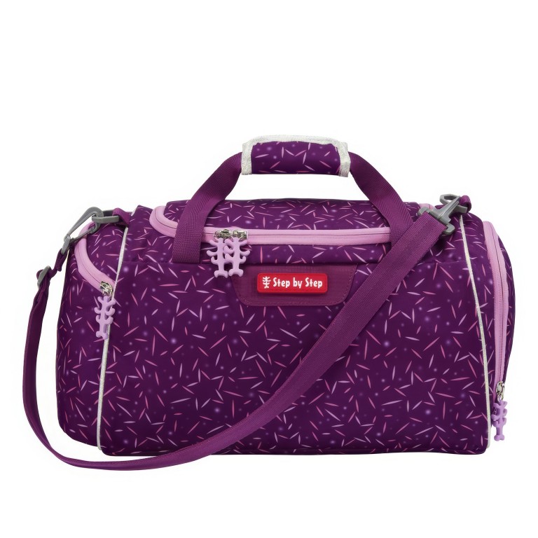 Sporttasche Pretty Unicorn Nuala, Farbe: rot/weinrot, Marke: Step by Step, EAN: 4047443539557, Abmessungen in cm: 38x20x23, Bild 1 von 2