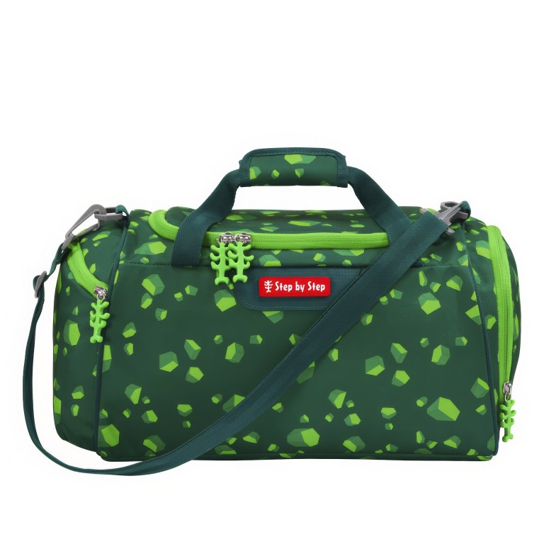 Sporttasche Dino Targo, Farbe: grün/oliv, Marke: Step by Step, EAN: 4047443539618, Abmessungen in cm: 38x20x23, Bild 1 von 2
