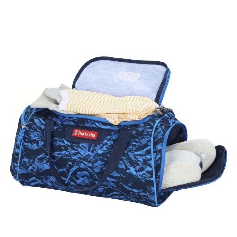Sporttasche Manta Rio, Farbe: blau/petrol, Marke: Step by Step, EAN: 4047443539601, Abmessungen in cm: 38x20x23, Bild 2 von 2